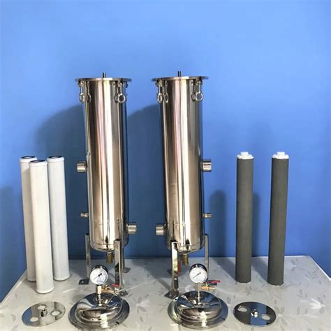 Stainless Steel High Flow Cartridge Filter Housings